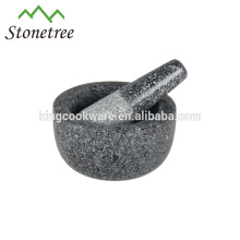 Granit / Marmor Mörser und Pistill in verschiedenen Größen